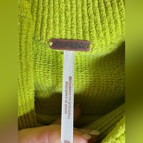 NWT - Free people, ottoman, slouchy, tunic size, extra small, (oversized) - Picture 8 of 14